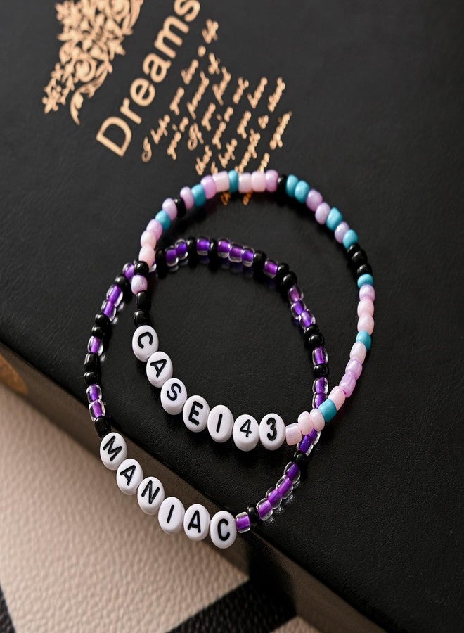 Teemotutu Stray Stay Bracelet-SKZ Inspired Friendship Bracelets KPOP-Stray Merch Gifts for Fans' Birthdays Concert Outfits (Stay Bracelet black) - Image 5