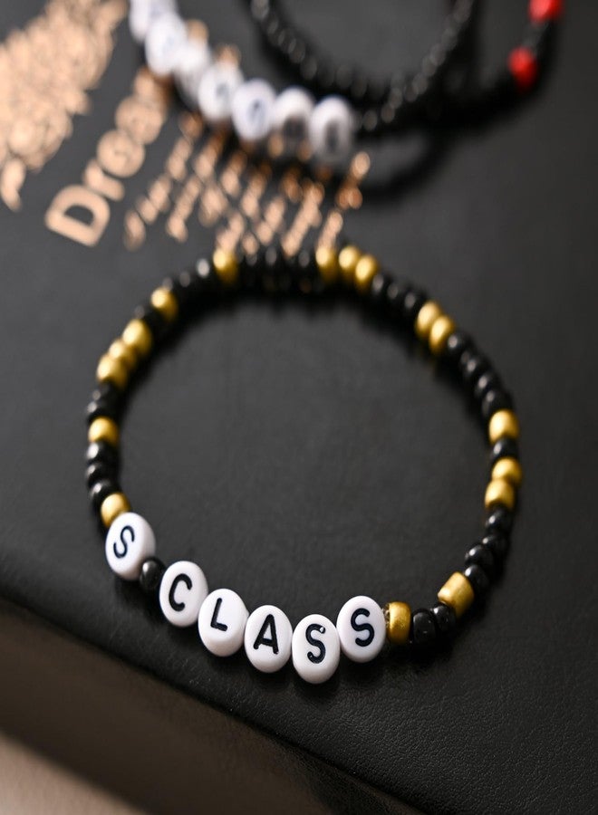 Teemotutu Stray Stay Bracelet-SKZ Inspired Friendship Bracelets KPOP-Stray Merch Gifts for Fans' Birthdays Concert Outfits (Stay Bracelet black) - Image 4