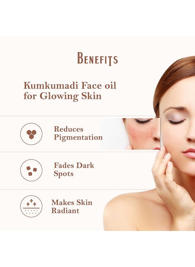 Ayurvedic Kumkumadi Tailam, Face Oil For Glowing Skin|Enriched With Pure Kashmiri Saffron & Goat Milk |Reduces Pigmentation And Fades Dark Spot| Enriched With Vitamin E -30Ml (Pack Of 1) - pzsku/Z8CCE795F93894F43EB69Z/45/_/1735816901/70946f0f-57c6-4ef4-be88-54f757f6c6f5