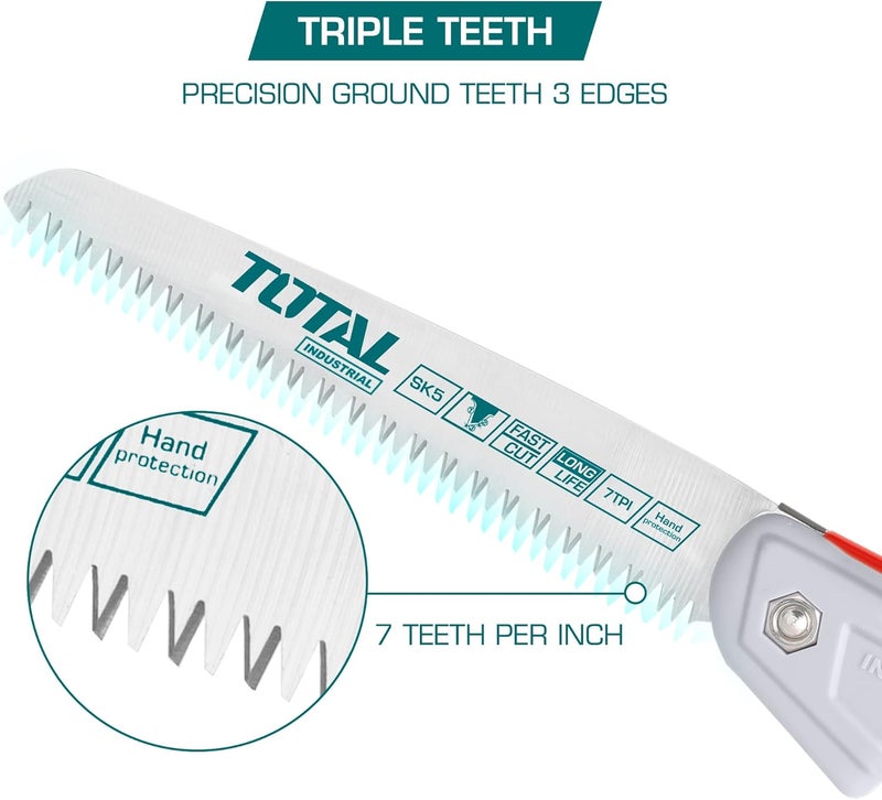 TOTAL Folding Saw 18cm - Image 3