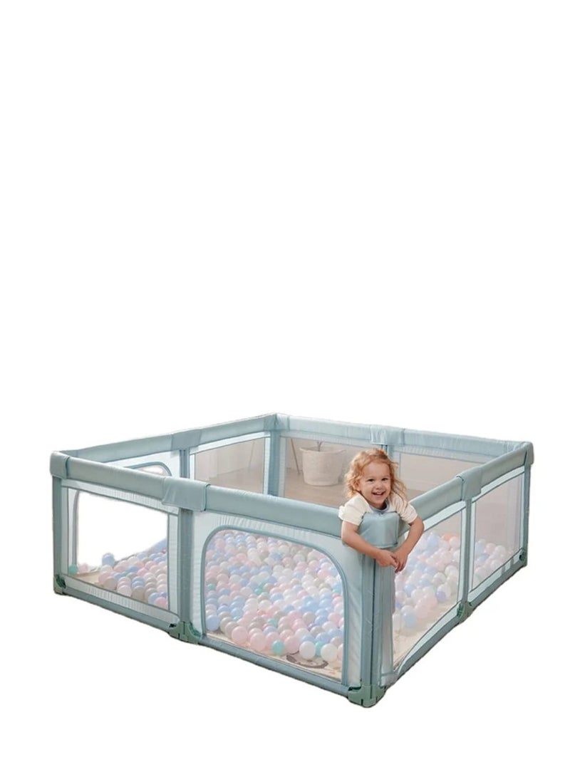 Square children's playpen, 180*150 with 30 balls - Image 1