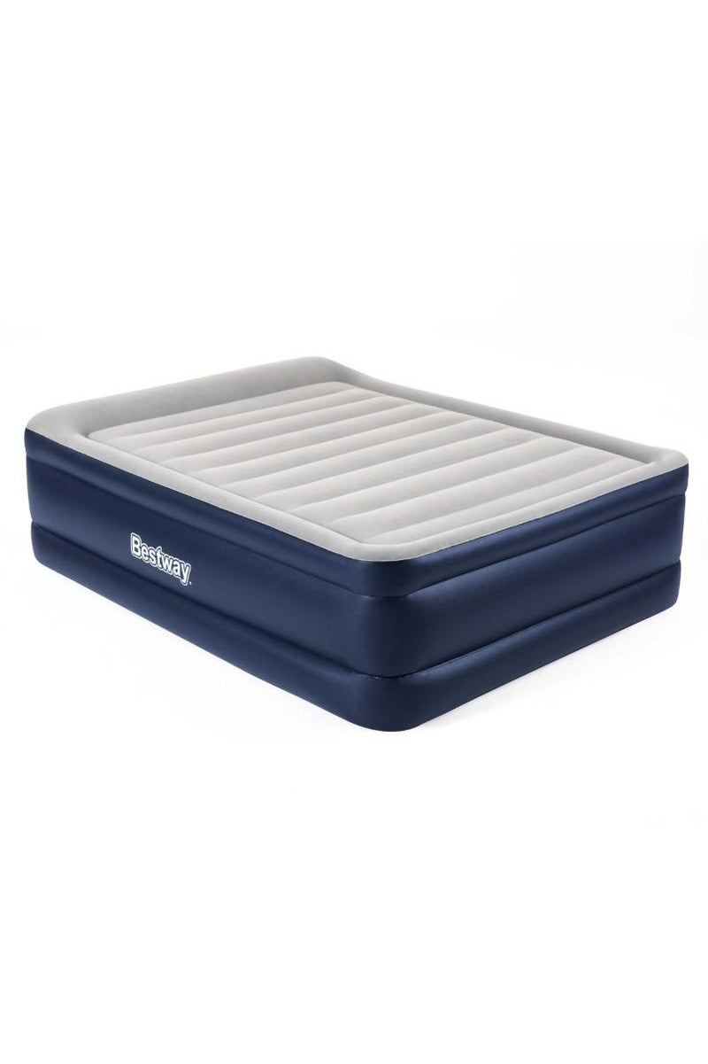 Bestway Bestway Airbed Queen Built-In  Ac Pump 203x152x61cm | Air Mattress | Inflatable Mattress | Air Bed For Indoor and Outdoor Camping - Image 1