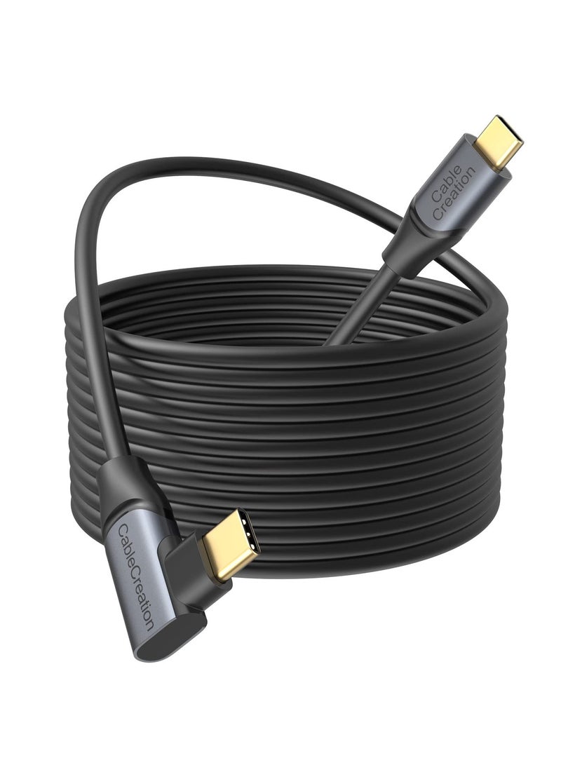 CableCreation 16ft Link Vr Cable Compatible With Meta Quest Pro Quest2 Pico4 and More Vr Headset 5gbps Usb C to C High Speed Cable Vr Headsets Accessories Gaming Pc Link Cable 5 Meters - Image 1