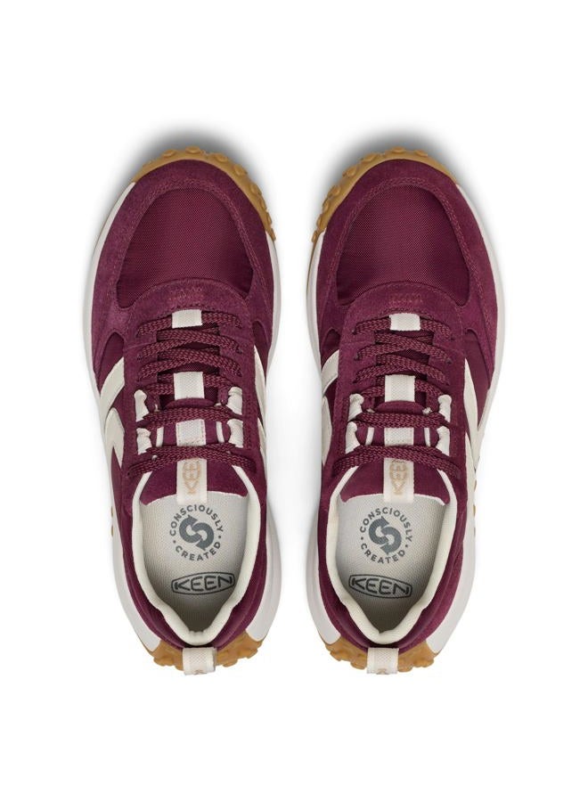 Keen Women's Ks86 Comfortable Durable Retro Style Sneakers, Fig/Star White, 9.5 - Image 5