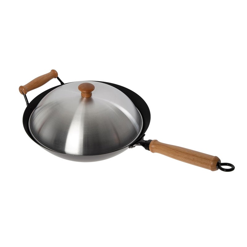 Joyce Chen 22-9938, Pro Chef 14 Inch 10 Piece Excalibur Non-Stick Wok Set - Image 2