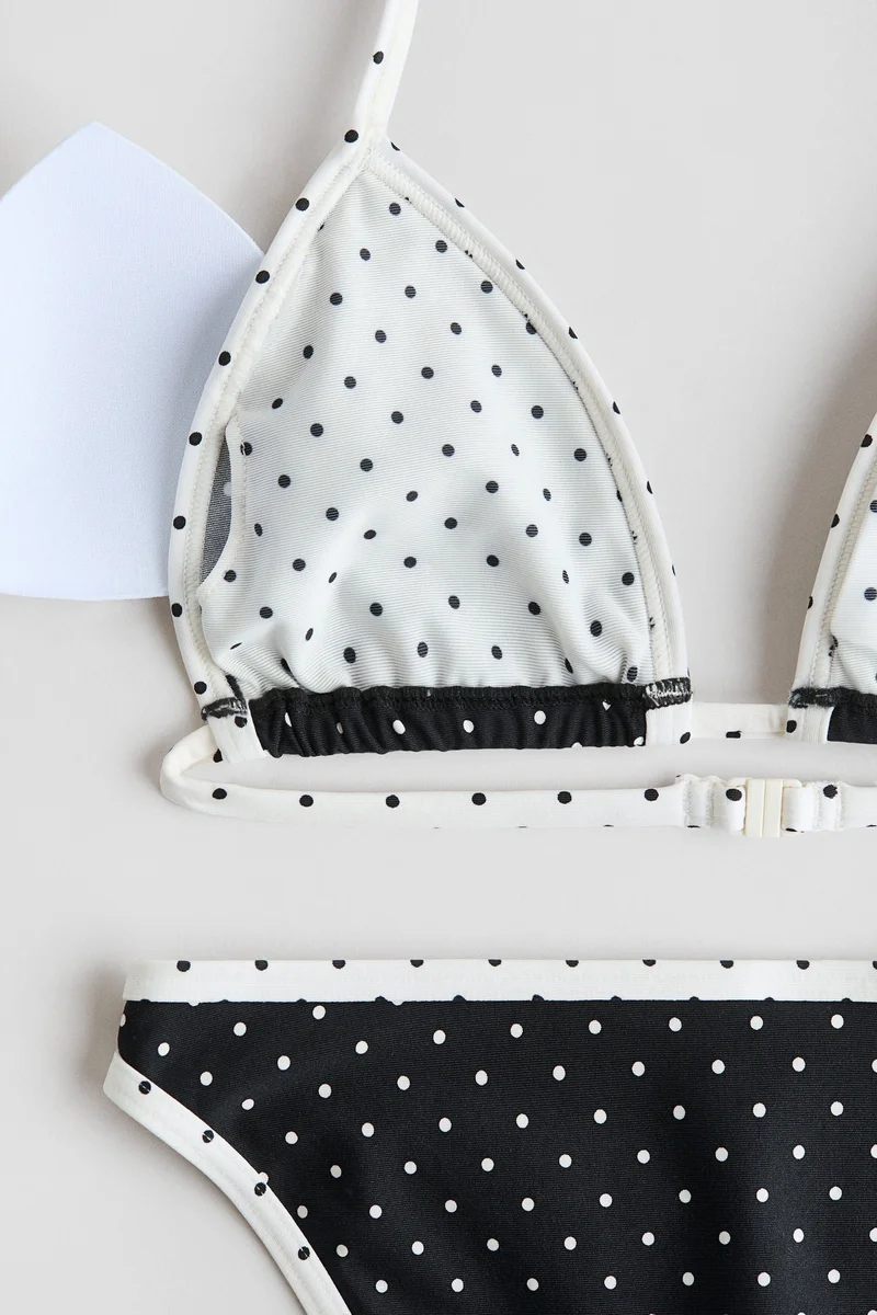 اتش اند ام توب بيكيني بتصميم قالب مثلث