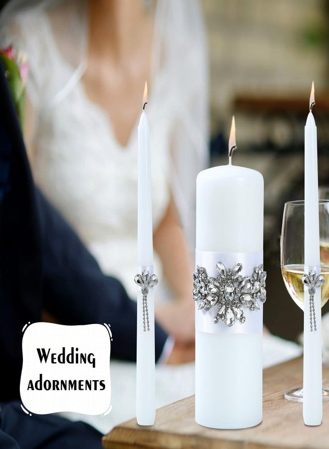Ohmique Unity Wedding Candle Set - 1 Pillar & 2 Taper Candles for Ceremony - Image 4