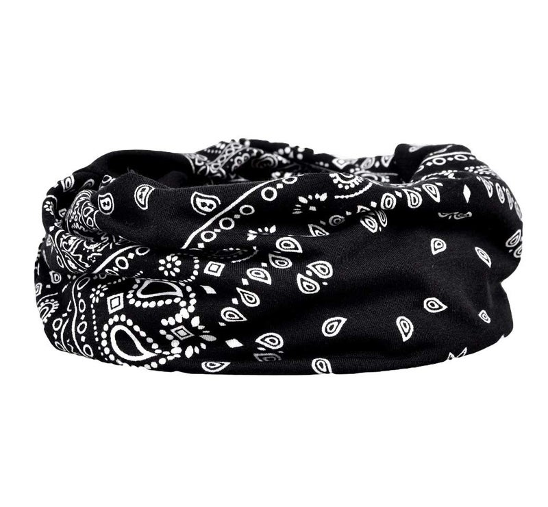 Qunson Women's Printed Baggy Slouchy Beanie Chemo Hat Cap Pack of 2 - Image 5