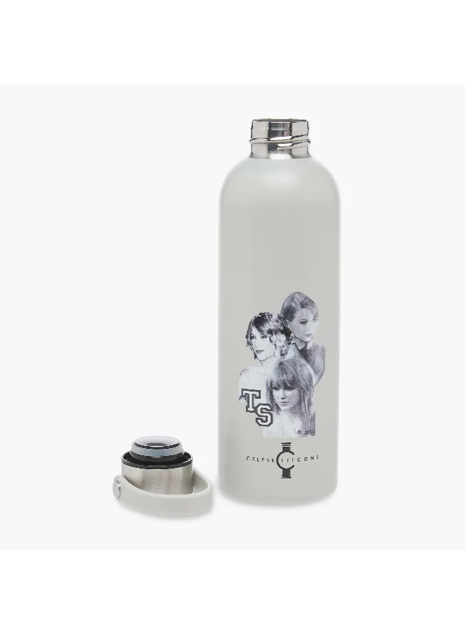 لايف ستايل Taylor Swift Print Stainless Steel Water Bottle for Fans