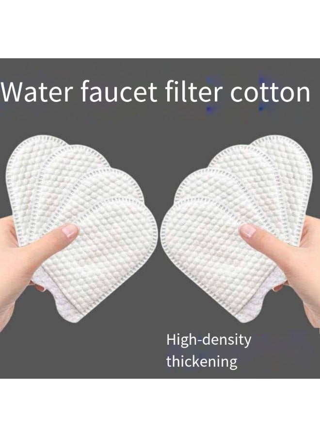 Set of 50 Filter Sponges with 5 Fastening Straps, Tap Water Purification Sponge Filters - Image 1