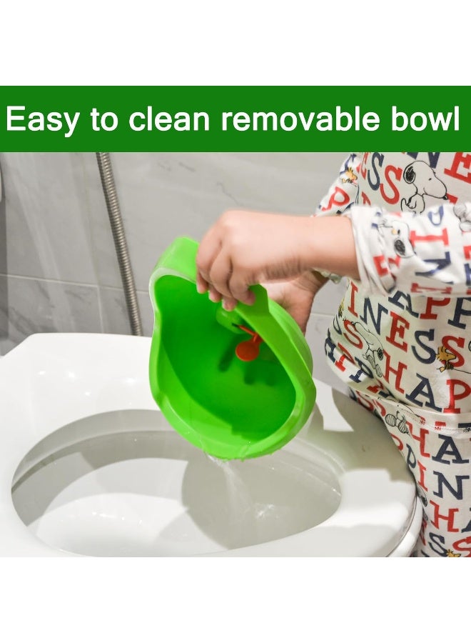 Soraco Cute Frog Boys Potty Toilet Training with Whirling Target Green - Image 5