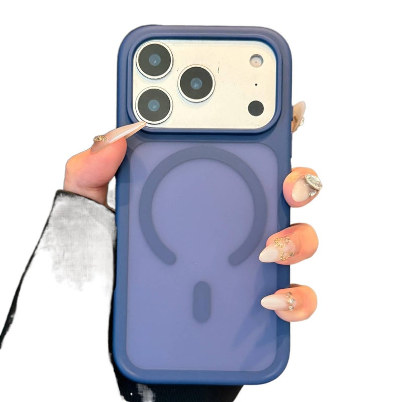 PC MagSafe Case for iPhone 14 / 14 Plus / 14 Pro / 14 Pro Max with Strong Magnetic and Drop Protection plus Shockproof plus Matte Finish plus Skin Feel in Gray - Veloris - Image 3