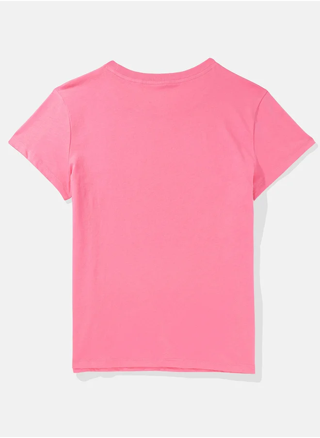 American Eagle Graphic Crew Neck T-Shirt