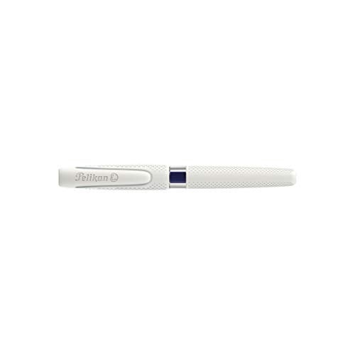 Pelikan ILO Fountain Pen for Right-Handed and Left-Handed Users, White, Cartridge Fountain Pen with Extra Light Weight, Nib M - Image 5