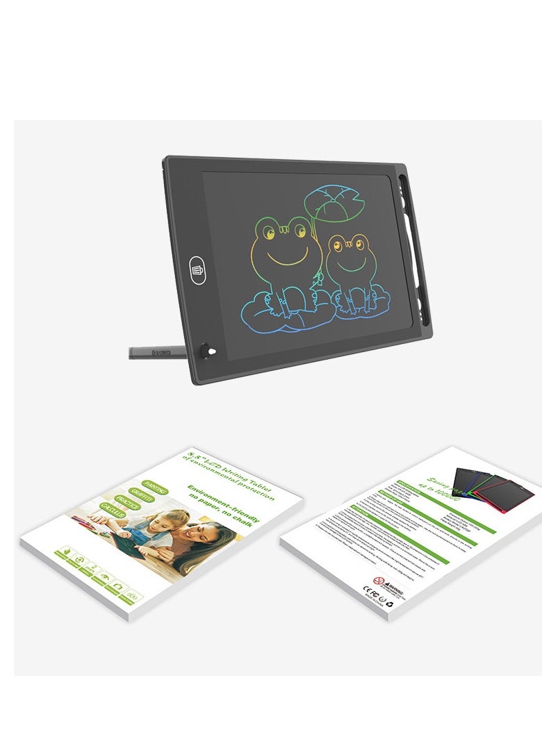 Mordely Drawing Board Writing Tablet Green, 8.5 Inch Doodle Board Pad Toys for 3 4 5 6 Year Old, LCD Writing Tablet, Erasable Reusable Kids Drawing Pads, Girls Boys Birthday Gifts Educational Toys  - Image 2