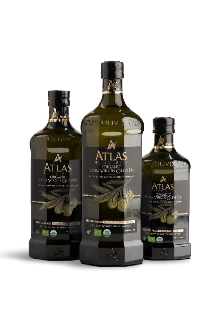 Atlas olive oils Premium Atlas Organic Extra Virgin olive oil 750ml made in Morocco - Image 3
