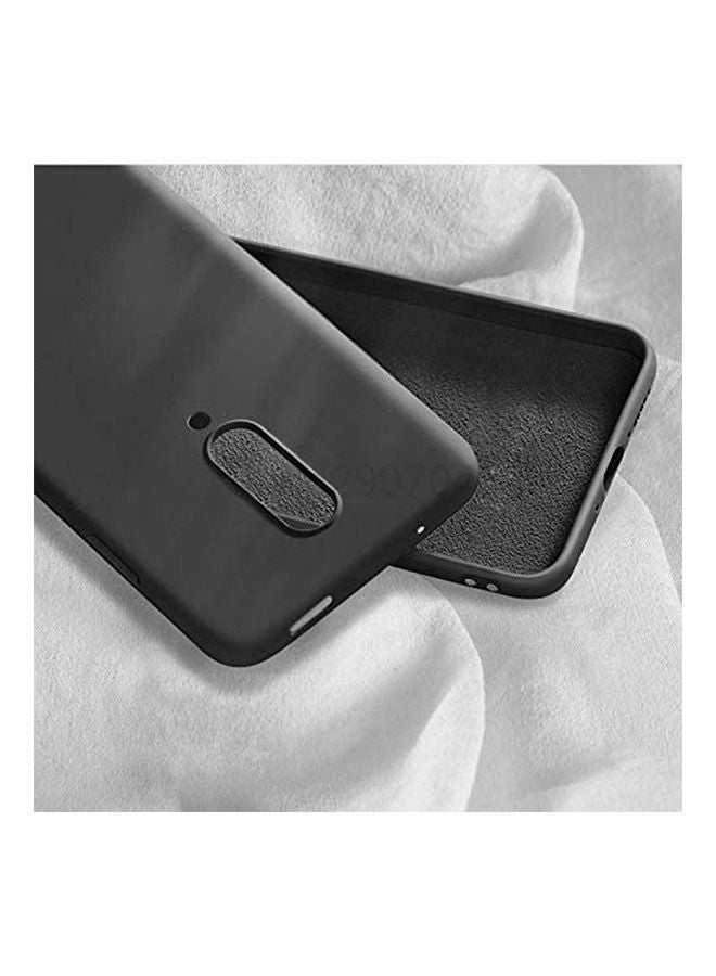 فيسوس للحصول على واحدة زائد 7 سائل السيليكون سائل الهاتف المحمول علبة الهاتف المحمول المضاد للسقوط الأسود - Image 2