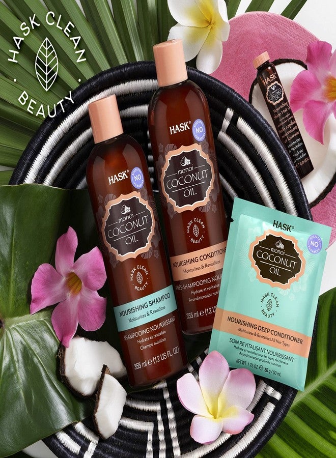 Hask Monoi Nourishing Shine Oil, 12 Count - Image 3