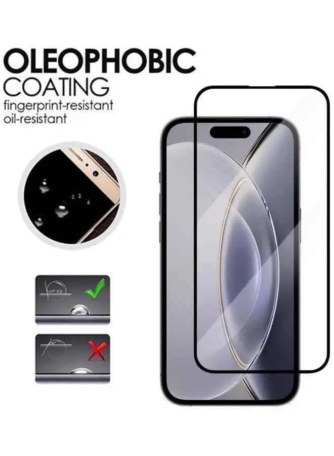 PROMASS Premium Clear Screen Protector 9H Tempered Glass with Easy Installation Kit Bubble free Scratch Resistant Anti-Fingerprint glass for iPhone 15 Plus - Image 5