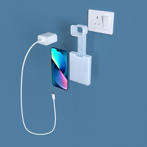 Jinka iPhone Holder/Stand for Holding Your iPhone While Charging, Suitable for All iPhones only. Made of Virgin Silicone Rubber. Semitransparent Color and Silky Soft Surface Finish. - Image 2