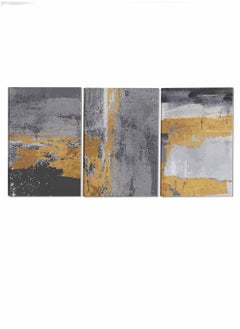 LOWHA Set Of 3 Framed Canvas Wall Arts Stretched Over Wooden Frame Colorful Triptych Abstract Paintings For Home Living Room Office Decor  - Image 4