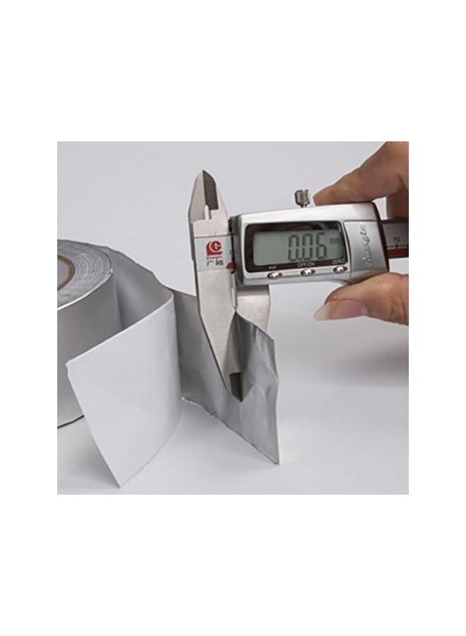 promass Silver Aluminum Foil Tape 50MMX30m Heavy Duty Duct Tape for Sealing & Patching,Ductwork,Air Conditioning Repairs,Metal Repair,Dryer Vents Pipe - Image 3