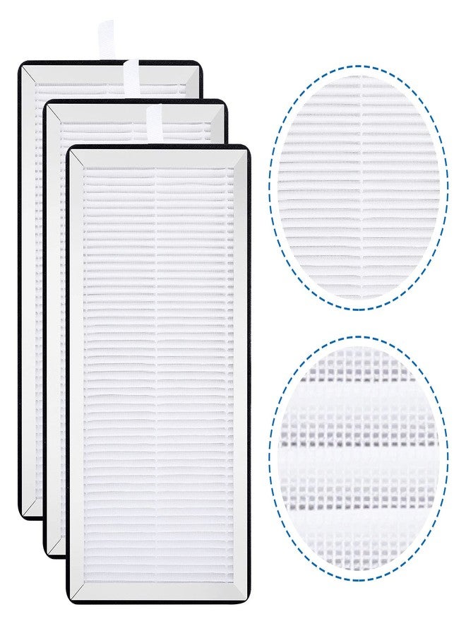 KeeTidy 4 Pack Model 15 Replacement Filters Compatible with Air Puri-fier MA Series, H13 True and Activated Carbon, 3 in 1 with Pre-Filter - Image 4