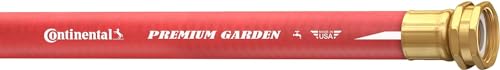 Continental Premium Garden Red Heavy Duty Hot Water Garden Hose, 5/8in Inside Diameter x 100ft Length, Male x Female Garden Hose Thread - Image 2
