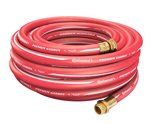 Continental Premium Garden Red Heavy Duty Hot Water Garden Hose, 5/8in Inside Diameter x 100ft Length, Male x Female Garden Hose Thread - Image 5