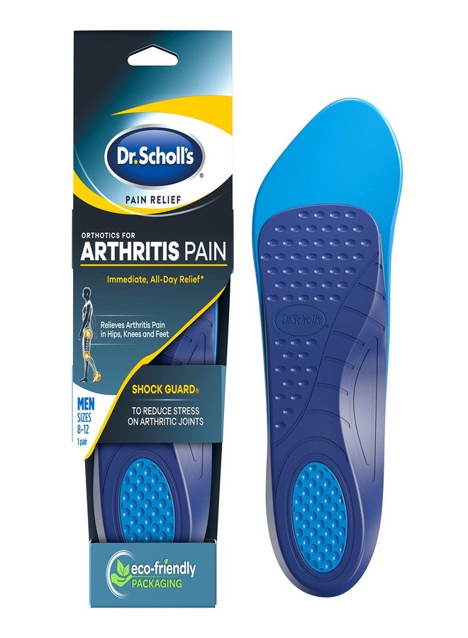 Dr. Scholl'S Dr. Scholls Pain Relief Orthotics For Arthritis Pain For Men, 1 Pair, Size 8-12 - Image 1