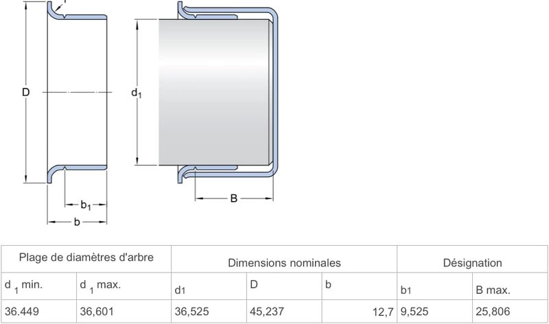 SKF 99144 Speedi Sleeve, SSLEEVE Style, Inch, 1.438in Shaft Diameter, 0.375in Width - Image 3