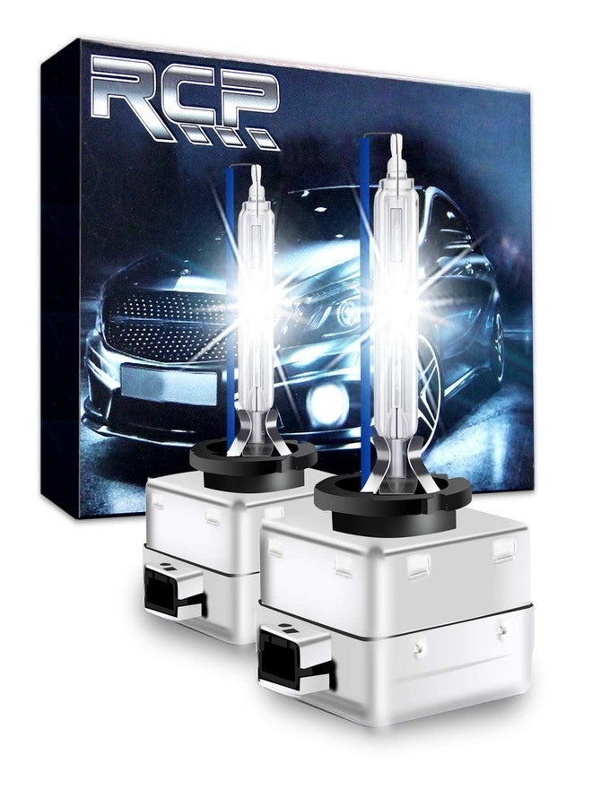 RCP - D1S8 - (A Pair) D1S/ D1R 8000K Xenon HID Replacement Bulb Ice Blue Metal Stents Base Car Headlight Lamps Head Lights 35W - Image 1