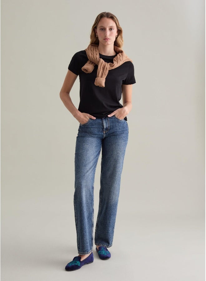 او في اس Supima cotton T-shirt - Image 1