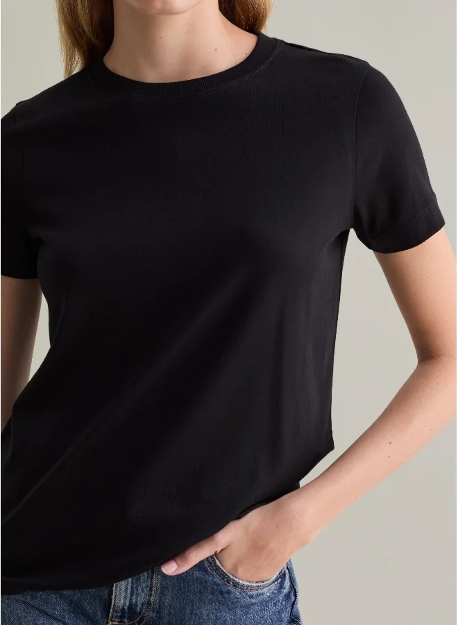 او في اس Supima cotton T-shirt