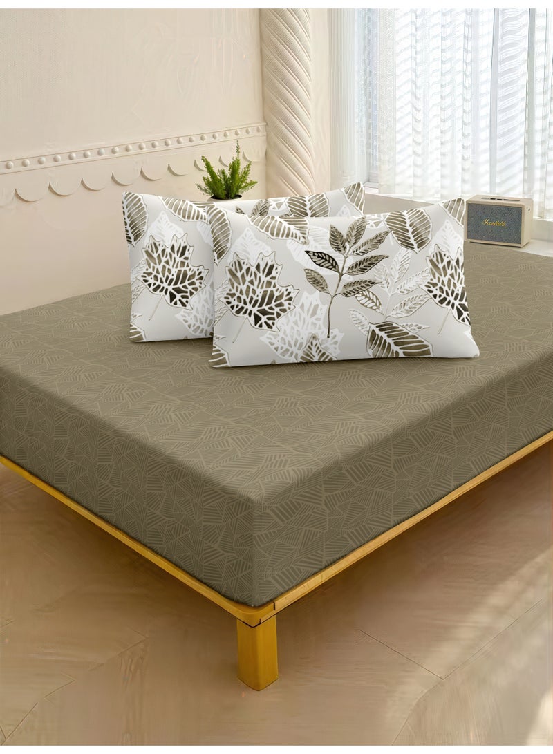 ايست من نون طقم غطاء لحاف من ٤ قطع | مصنوع من ألياف دقيقة ناعمة | ألوان متعددة | غطاء لحاف ١٦٠ × ٢٢٠ سم، ملاءة سرير ١٢٠ × ٢٠٠ سم مع جيب عميق ٣٠ سم، غطائي وسادة ٥٠ × ٧٥ سم | مناسب لمرتبة فردية - Image 4