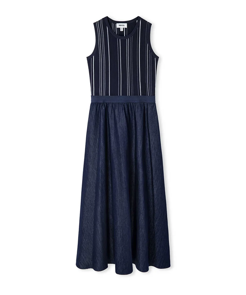 Ipekyol  Two-Piece Effect Midi Dress for Women | Best Price UAE