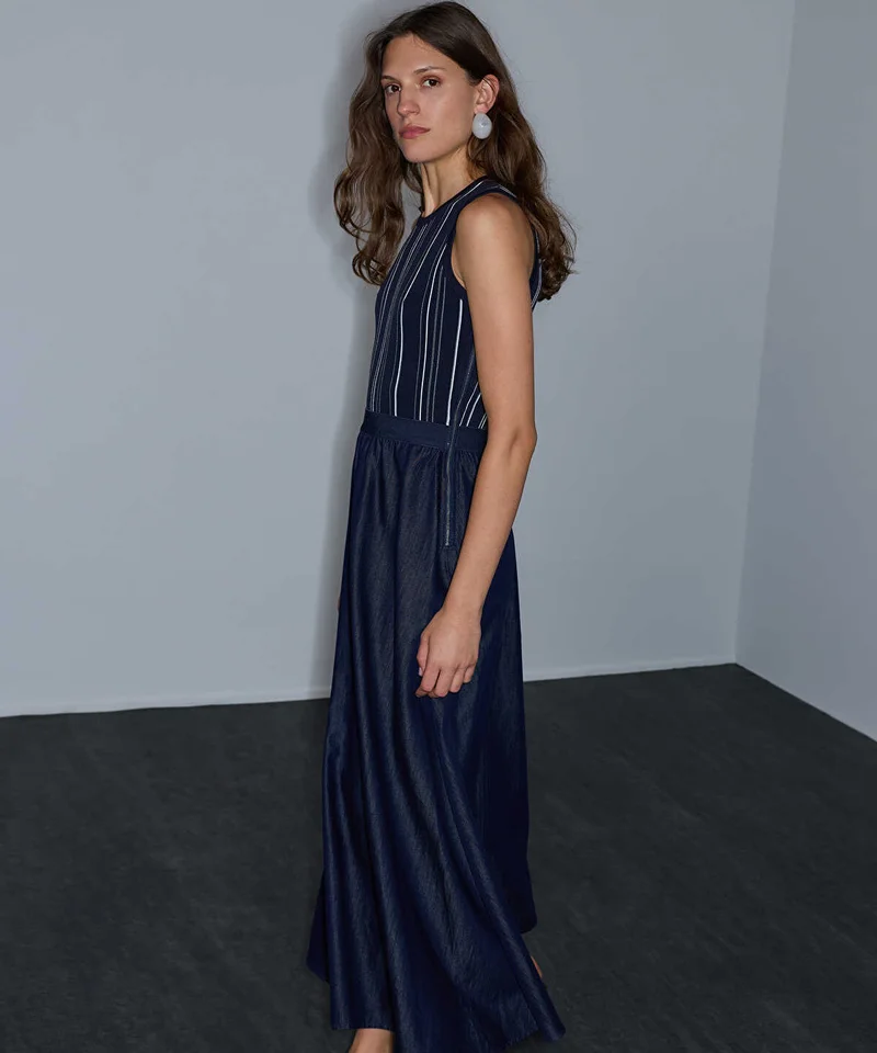 Ipekyol  Two-Piece Effect Midi Dress for Women | Best Price UAE