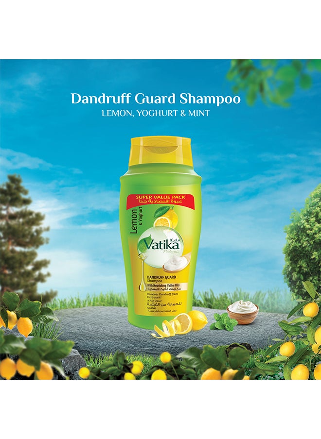Dandruff Guard Shampoo Enriched With Lemon And Yoghurt Extracts 700Ml