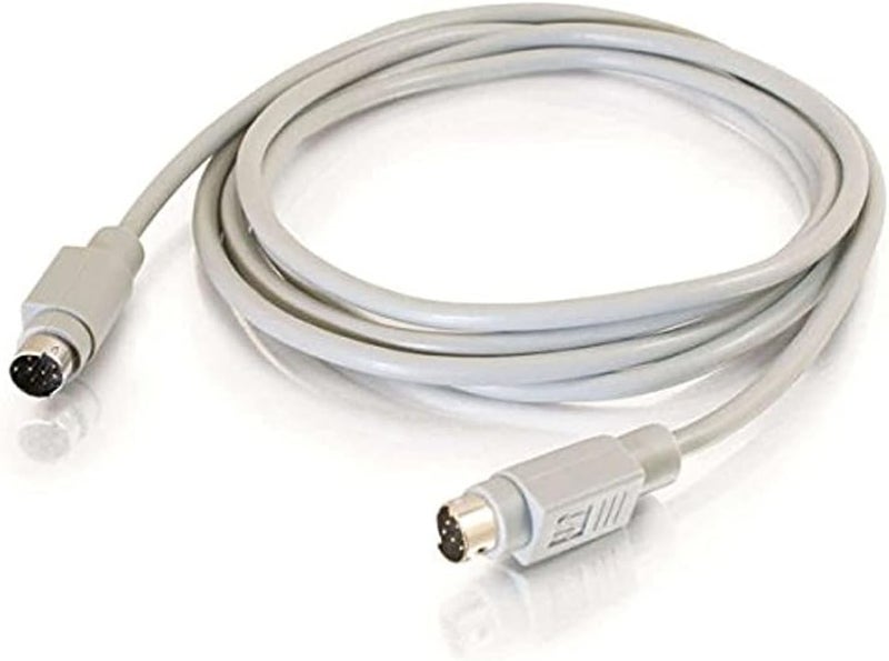 C2G 10ft (3m) 8-pin Mini Din M/M Serial RS232 Cable - Image 2