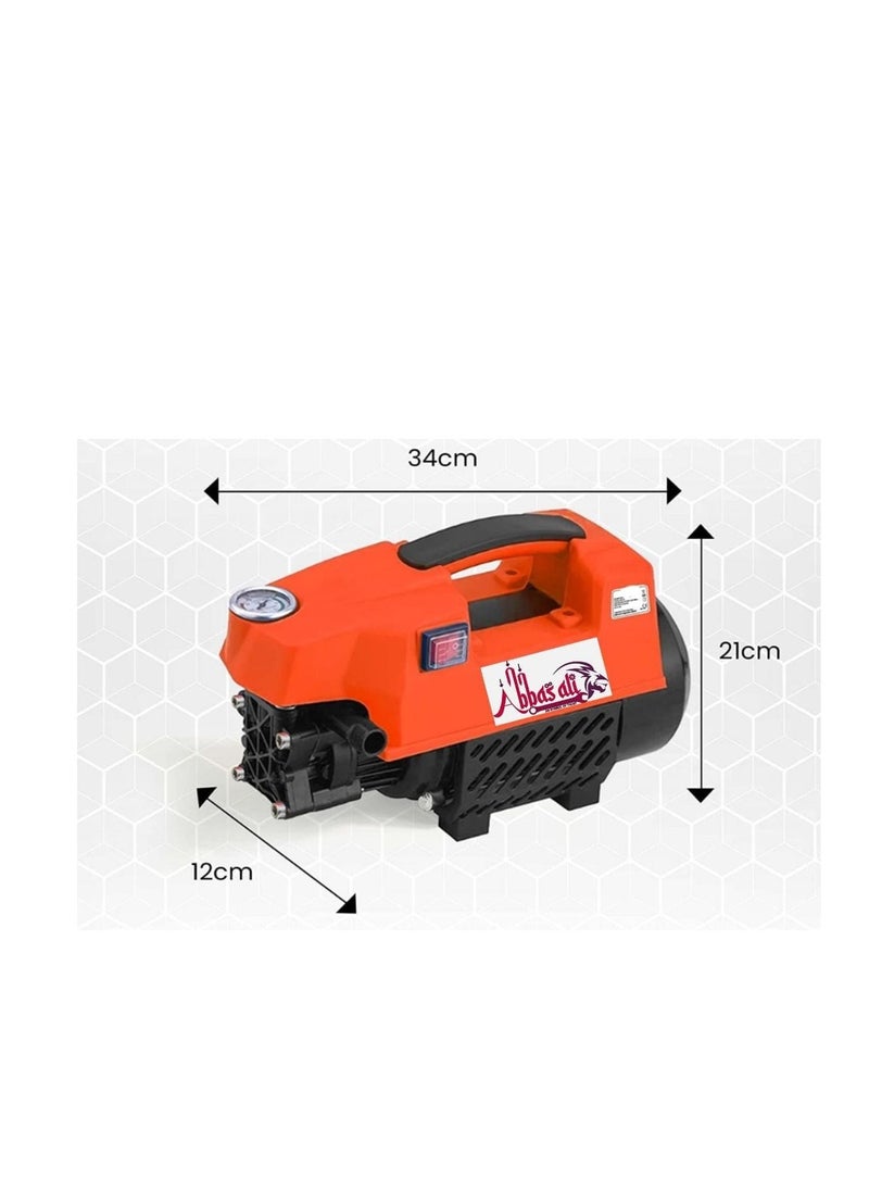 ABBASALI High Pressure Washer 1800 Watts 120 Bars, 6.5L/Min Flow Rate  - Image 2