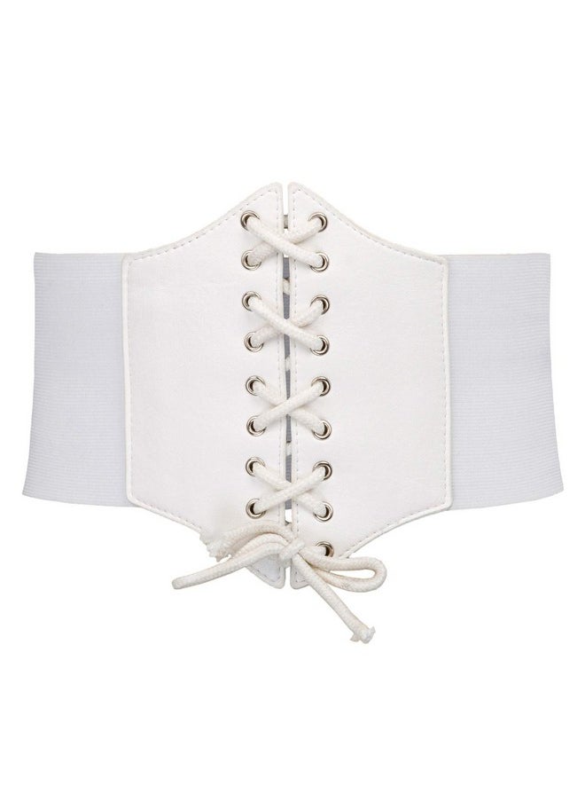 Women Elastic Wide Band Tied Corset Waist Cincher Belt(Xl,Black+White 499) - pzsku/Z8CD037DFD8C01C3A5E0EZ/45/_/1735566660/50295208-aded-4c04-8a7d-b667e87213ab