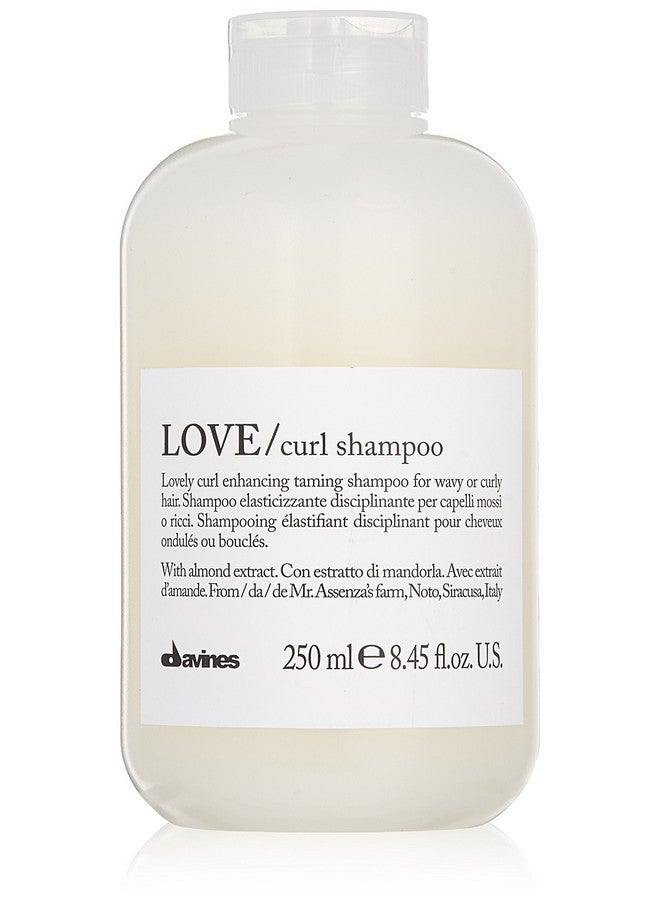 Davines Love Curl Shampoo ; Wavy & Curly Hair Shampoo ; Smooth And Moisturize Curls With Almond Extract ; 8.45 Fl Oz - Image 1