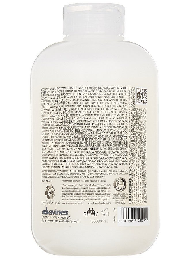 Davines Love Curl Shampoo ; Wavy & Curly Hair Shampoo ; Smooth And Moisturize Curls With Almond Extract ; 8.45 Fl Oz - Image 3
