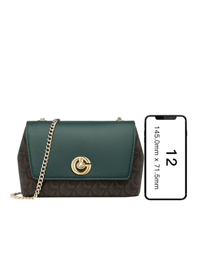 Goldlion Women's Handbag, Fashionable Color-block Shoulder Bag, Versatile Crossbody Bag For Women, Birthday Gift - Image 5
