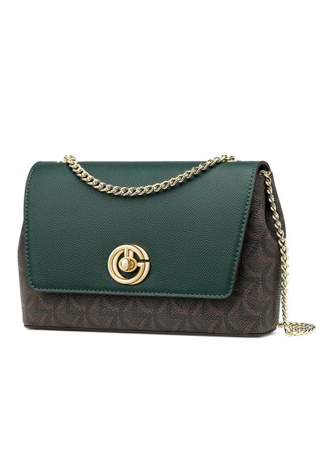 Goldlion Women's Handbag, Fashionable Color-block Shoulder Bag, Versatile Crossbody Bag For Women, Birthday Gift - Image 3