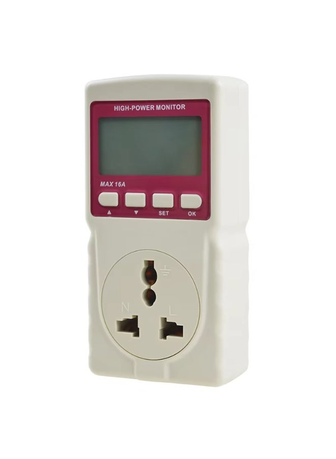 GM89 الرقمي LCD ميكرو الطاقة مقياس تحليل مراقبة تكييف الهواء قياس عالية الطاقة مراقبة - Image 1