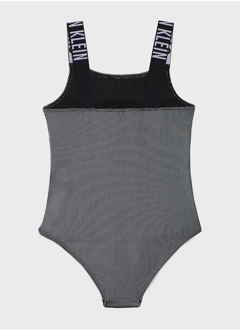 Calvin Klein Jeans Youth Logo Swimsuit