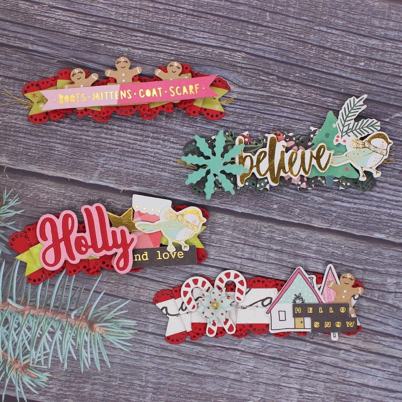 KSCRAFT Shabby Chic Ruffles Metal Cutting Dies Stencils for DIY Scrapbooking Decorative Embossing DIY Paper Card