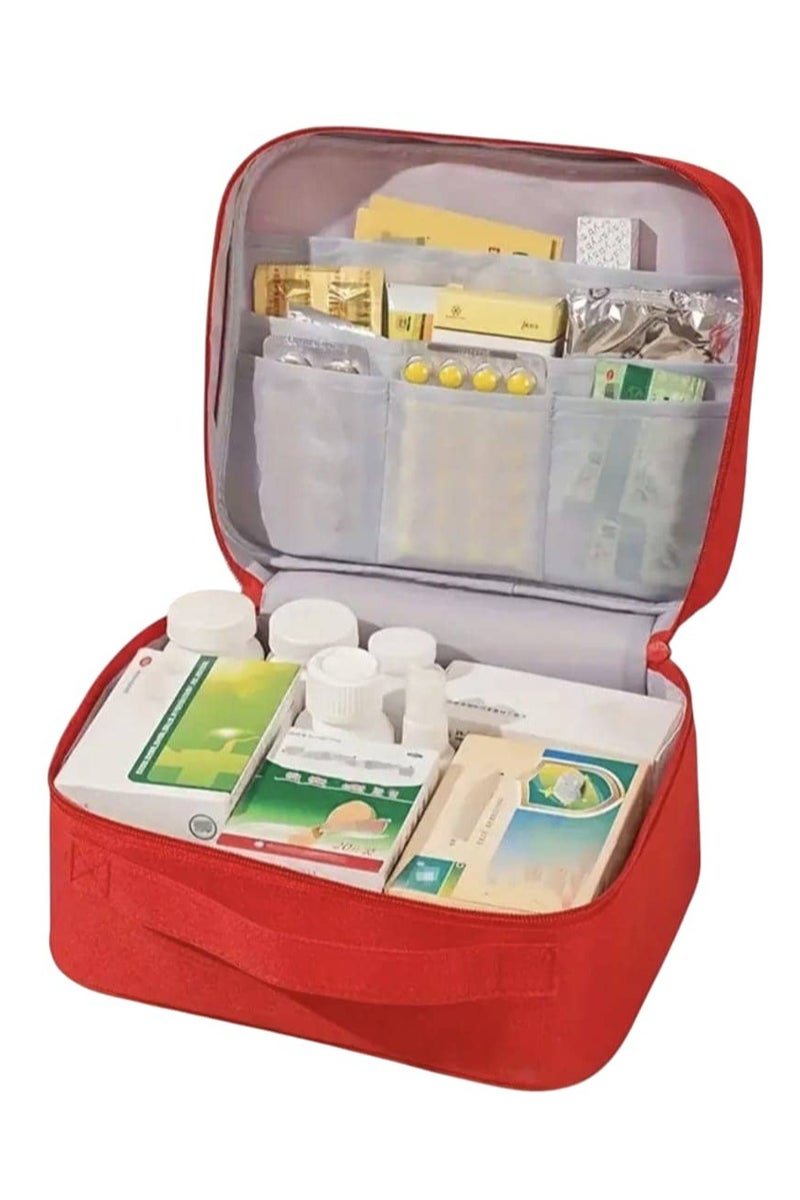 Hello Kitty Empty First Aid Kit, First Aid Kit, Travel Medicine Bag, Medical Supplies Organizer Bag, Portable Kit for Travel, Car, Home, Camping, Office, Hiking, Outdoors - Image 2