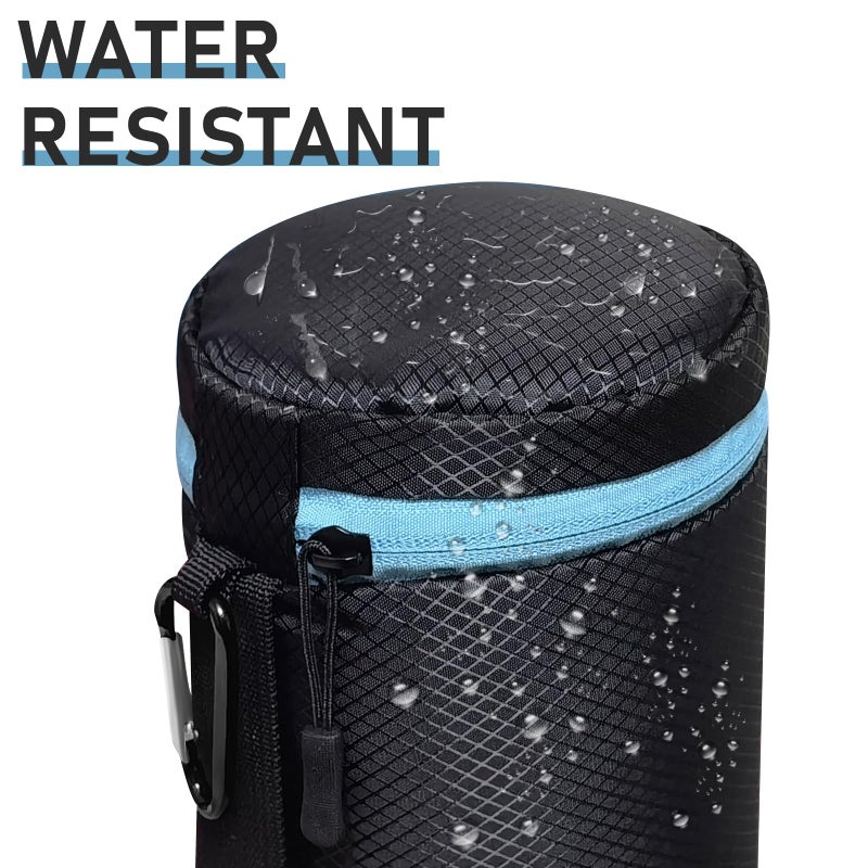 Lightdow 4pcs Pack Lens Pouch 5mm Thick Soft Neoprene DSLR Lens Bag - Image 5